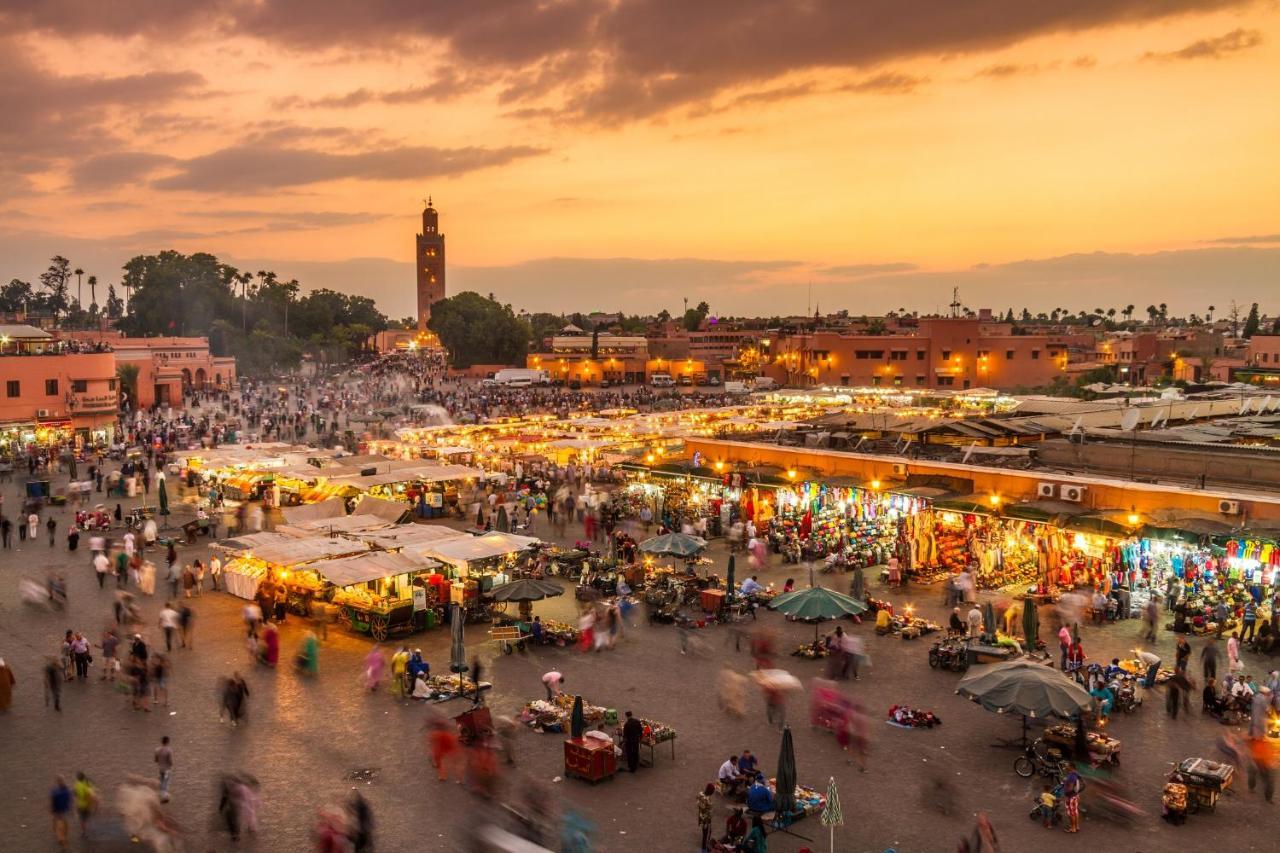 Pestana Cr7 Marrakech Hotel มาร์ราเกช ภายนอก รูปภาพ