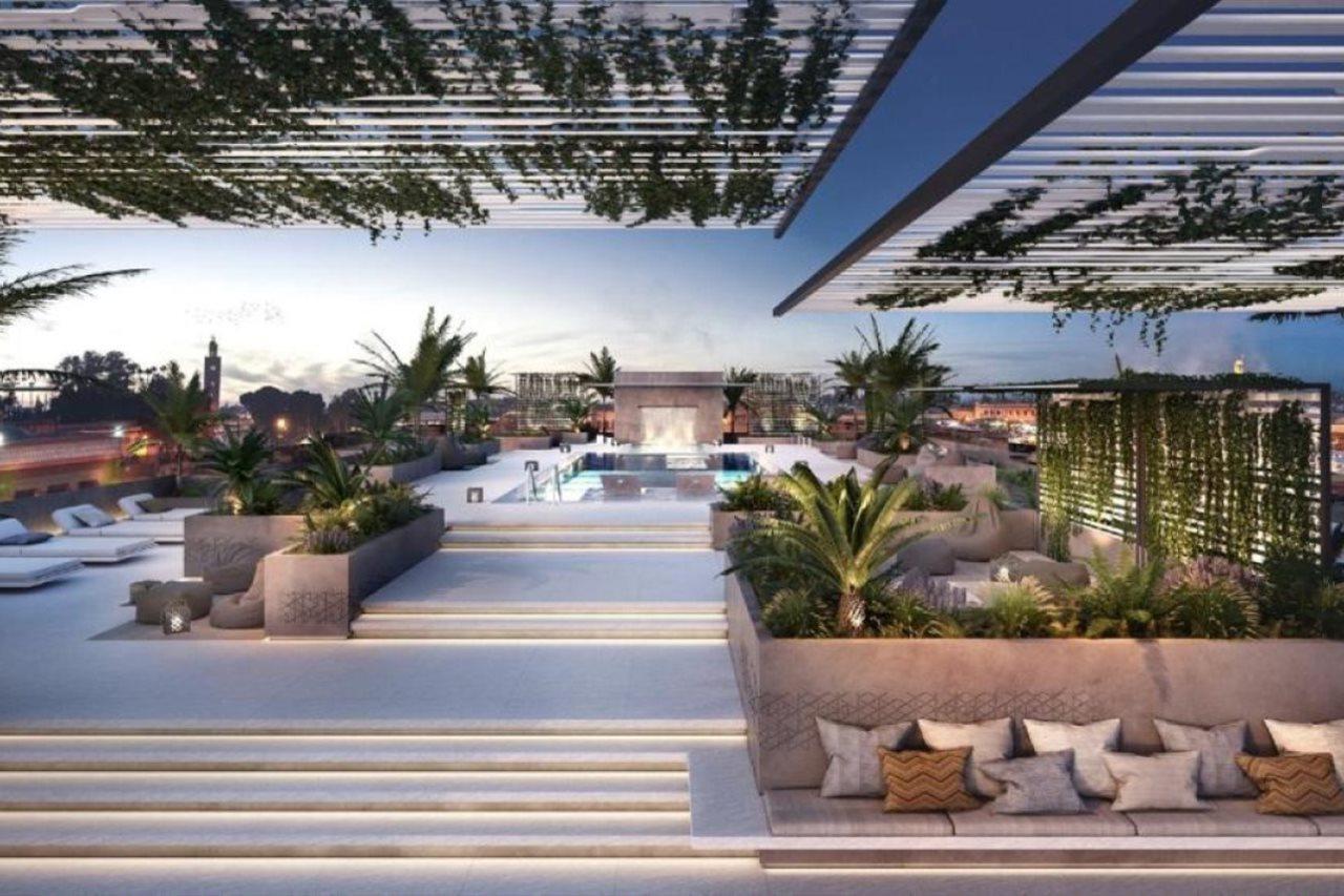 Pestana Cr7 Marrakech Hotel มาร์ราเกช ภายนอก รูปภาพ