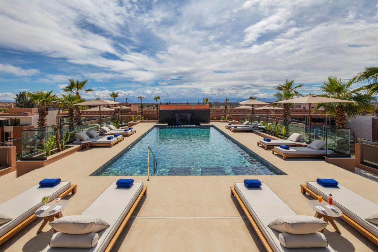 Pestana Cr7 Marrakech Hotel มาร์ราเกช ภายนอก รูปภาพ