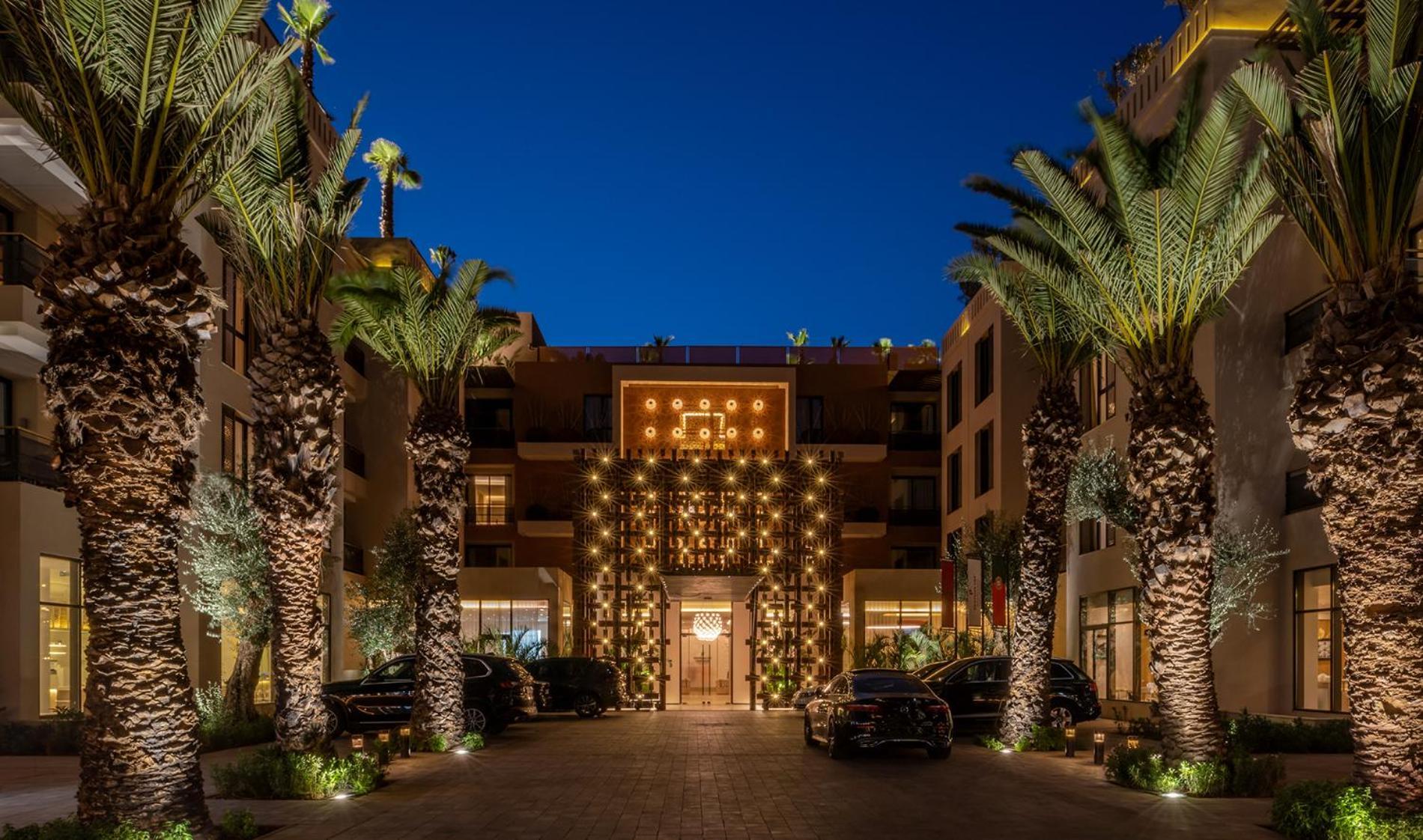 Pestana Cr7 Marrakech Hotel มาร์ราเกช ภายนอก รูปภาพ